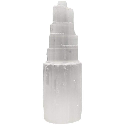 Torre de Selenite Selenita 15cm Sente Health Shop