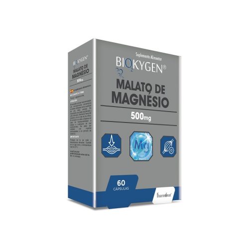 Malato do magnésio 500mg Biokygen